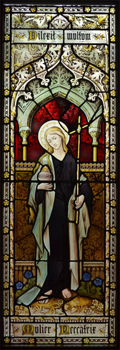 ベタニアのマリアのステンドグラス